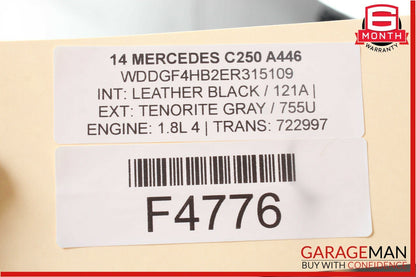 14-15 Mercedes W204 C250 GLK350 Voice Phone Communication Control Module Unit