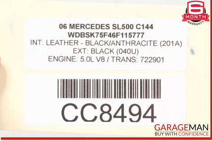 03-06 Mercedes R230 SL500 SL55 AMG Power Steering Rack And Pinion 2304600800 OEM