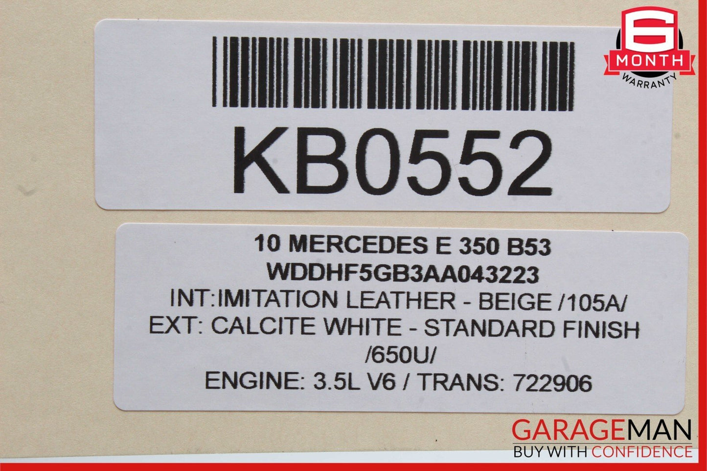 Mercedes E350 C300 C350 CLS550 Steering Gear Coupling 2044620278 RWD OEM