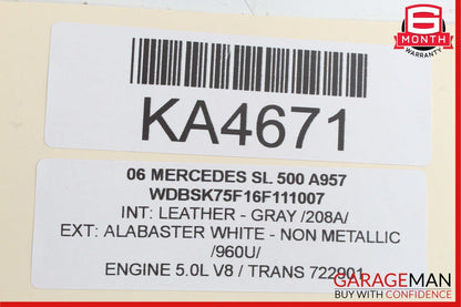 00-06 Mercedes SL500 S600 CL500 ABC Hydraulic Suspension Oil Cooler Radiator