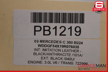 06-11 Mercedes W204 C300 722.9 7G Automatic Transmission Assembly 722.999 95k
