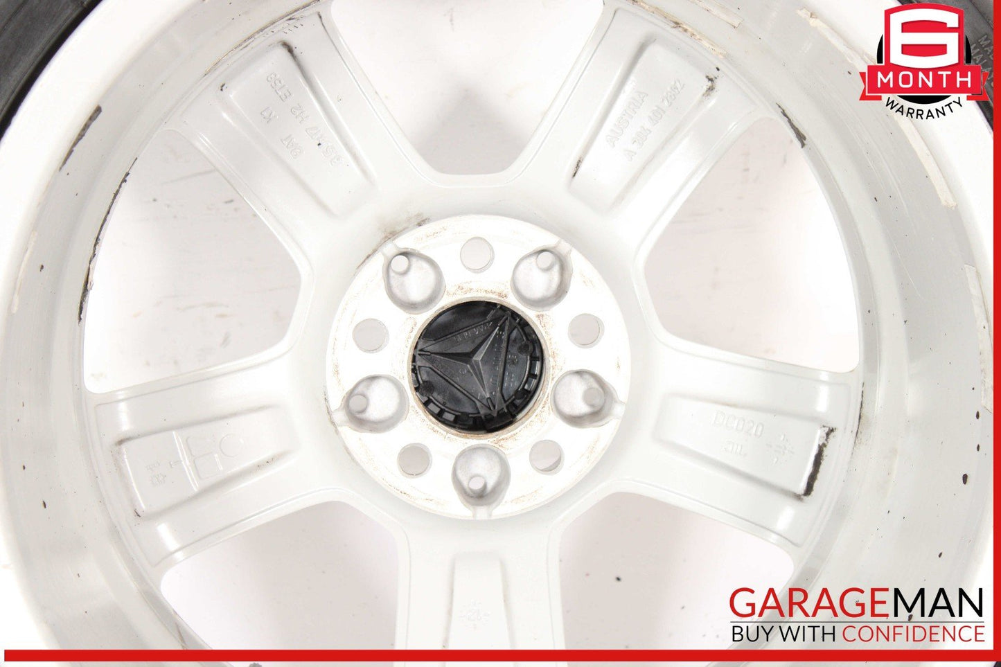 08-15 Mercedes W204 C250 C350 Rear Left / Right Wheel Tire Rim 8.5Jx17H2 ET58