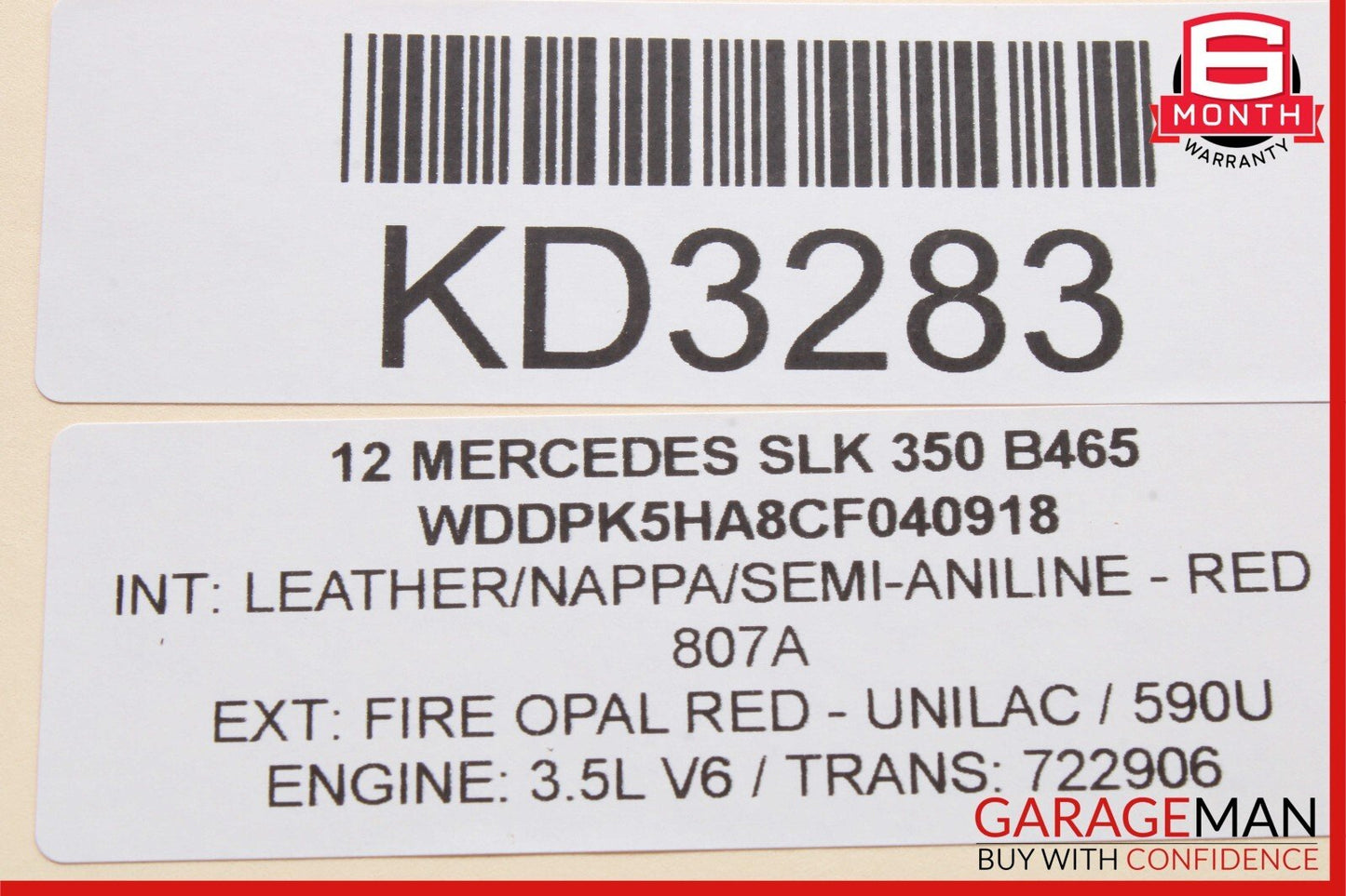 12-20 Mercedes R172 SLK350 SLC300 Center Panel Dash Ashtray Ash Tray OEM