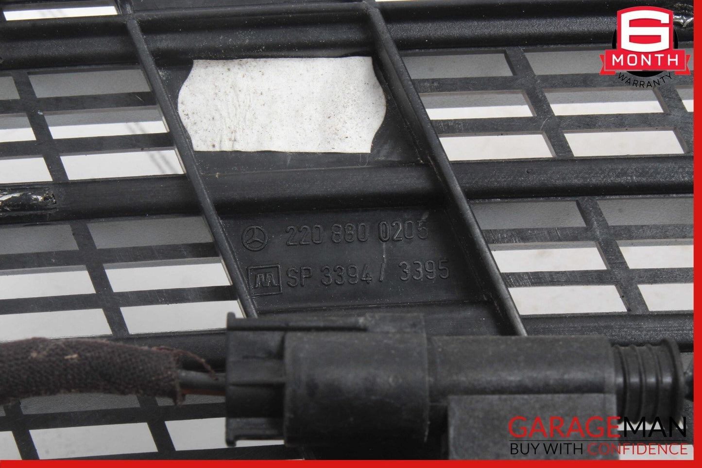 00-06 Mercedes W220 S430 S500 S600 CL500 CL55 AMG Hood Vent Grill Grille OEM