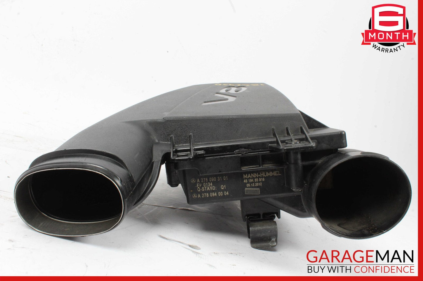 13-14 Mercedes X166 GL450 Air Intake Cleaner Box Left Driver 2780903101 OEM