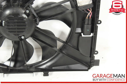 08-18 Mercedes W212 E350 C300 Engine Radiator Cooling Fan Motor Shroud Assy OEM