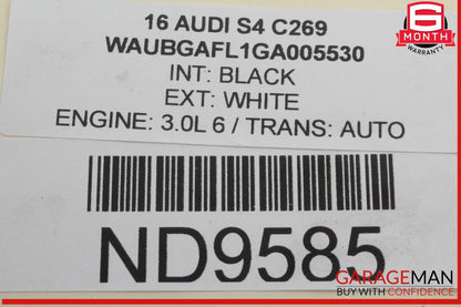 09-16 Audi S4 A4 Rear Left Driver Side Window Regulator Motor 8K0959811A OEM