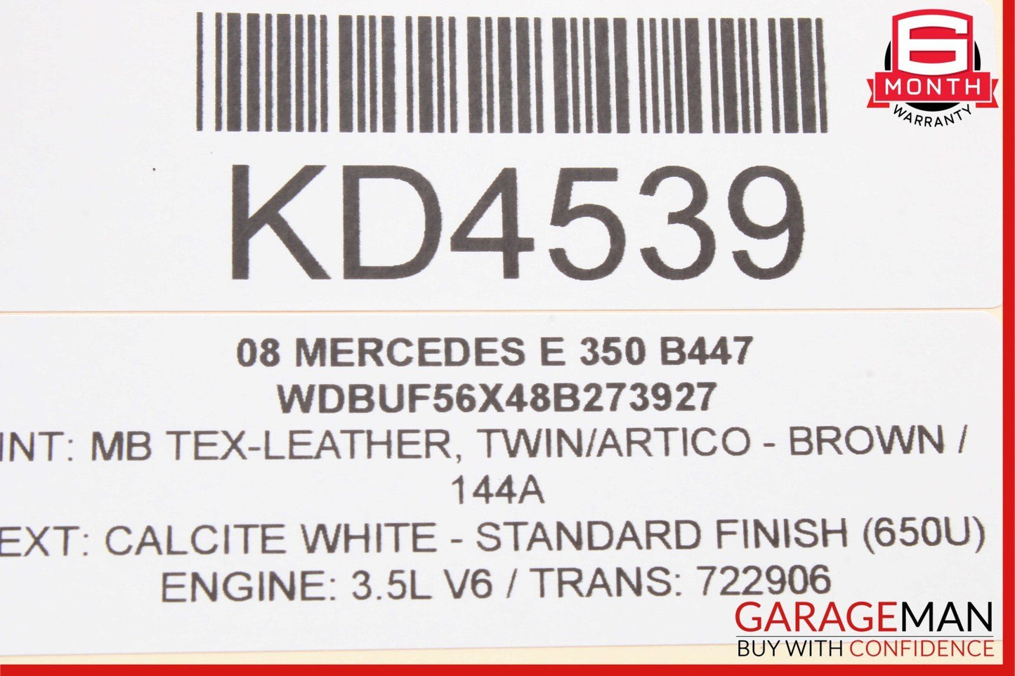03-11 Mercedes W211 E350 CLS500 CLS63 Front Left Seat Adjustment Control Switch