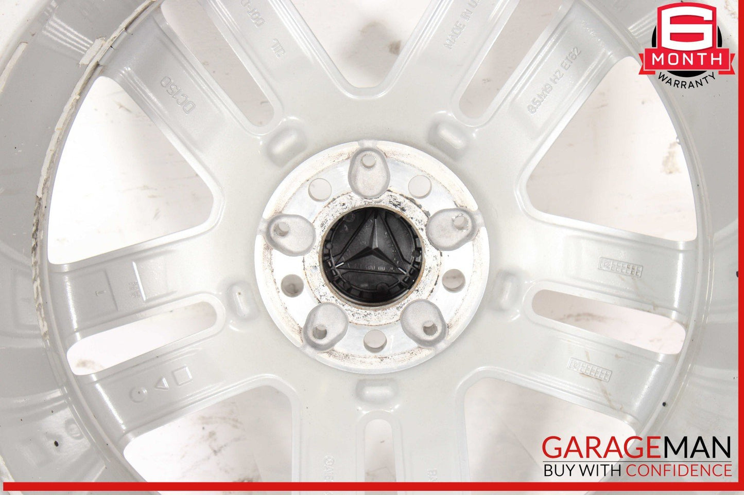 13-19 Mercedes X166 GL450 8.5 x 19 19" Wheel Rim Silver 1664011302 OEM