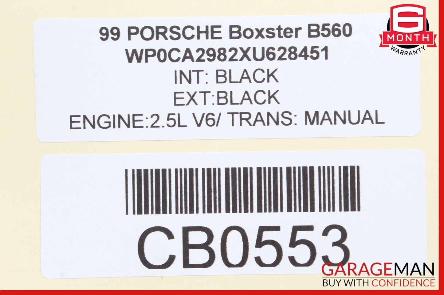 97-04 Porsche Boxster 986 Front Right Suspension Trailing Link Control Arm Assy