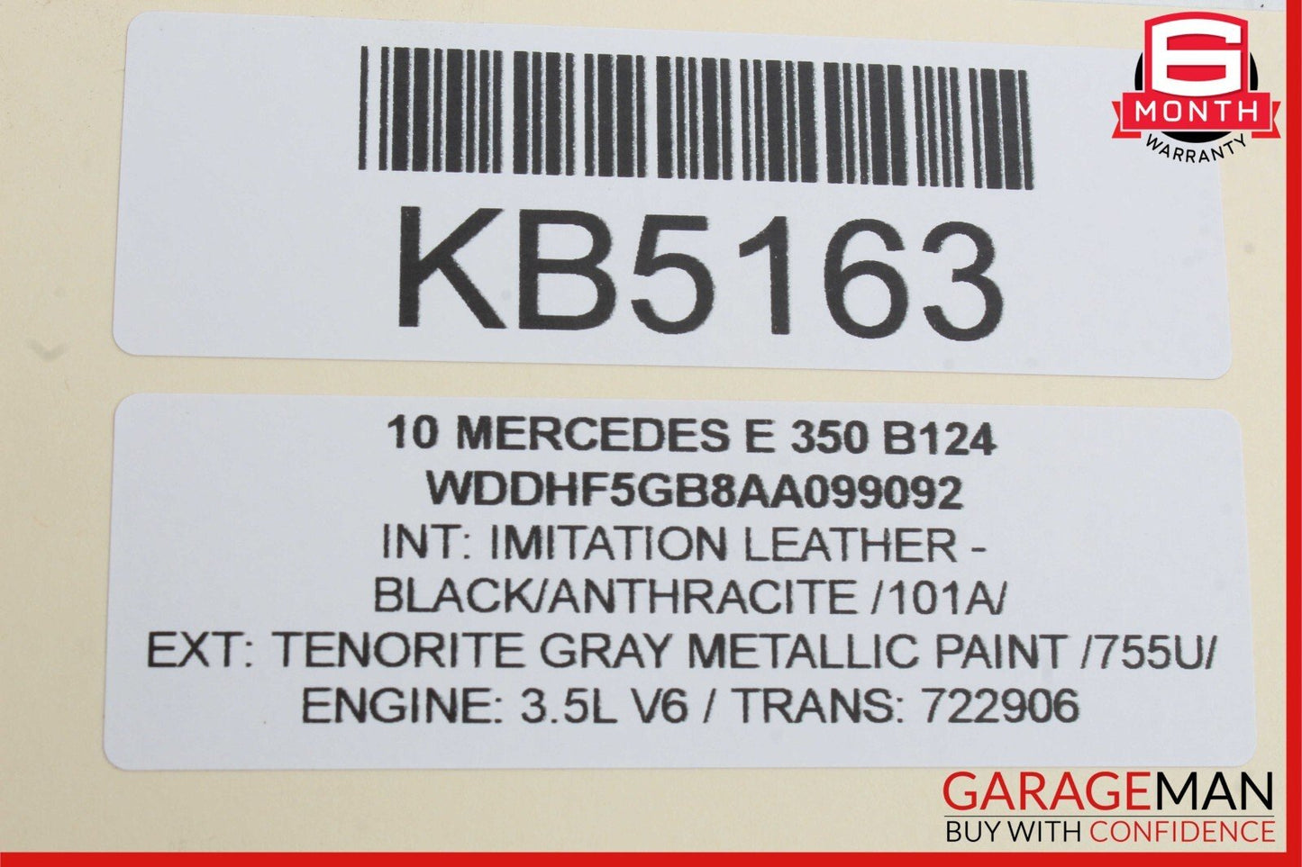 08-16 Mercedes E400 GLK350 E350 C350 Rear Left Side Door Lock Latch Actuator