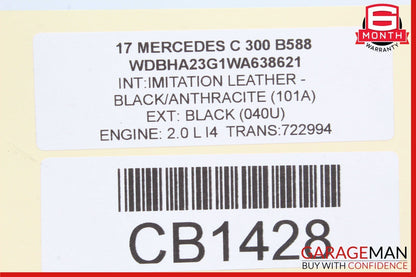 15-20 Mercedes W205 C300 Rear Right / Left Suspension Upper Control Arm OEM