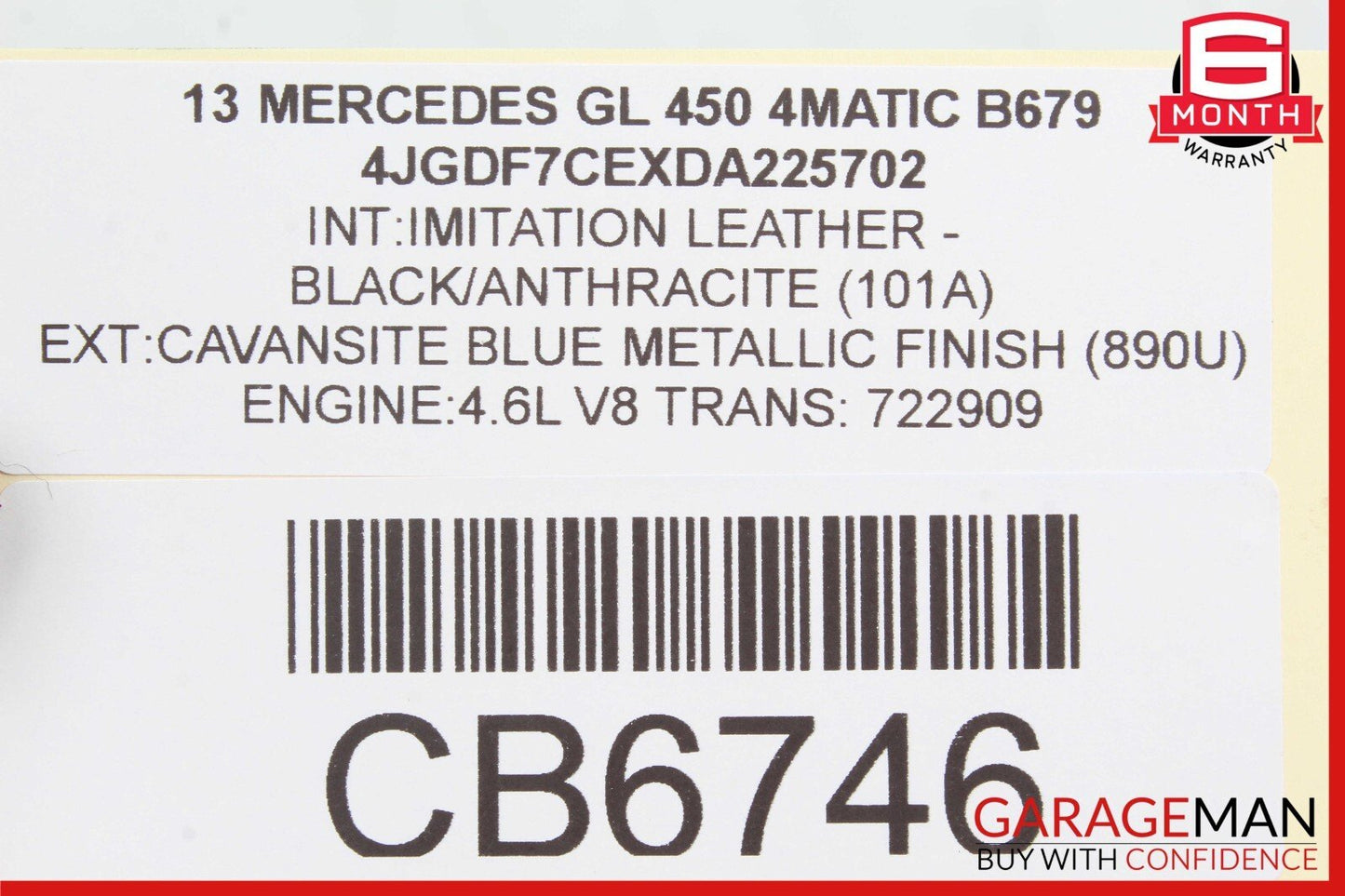 11-20 Mercedes E550 CLS550 GL450 M278 4.7L Left Side Engine Motor Cylinder Head