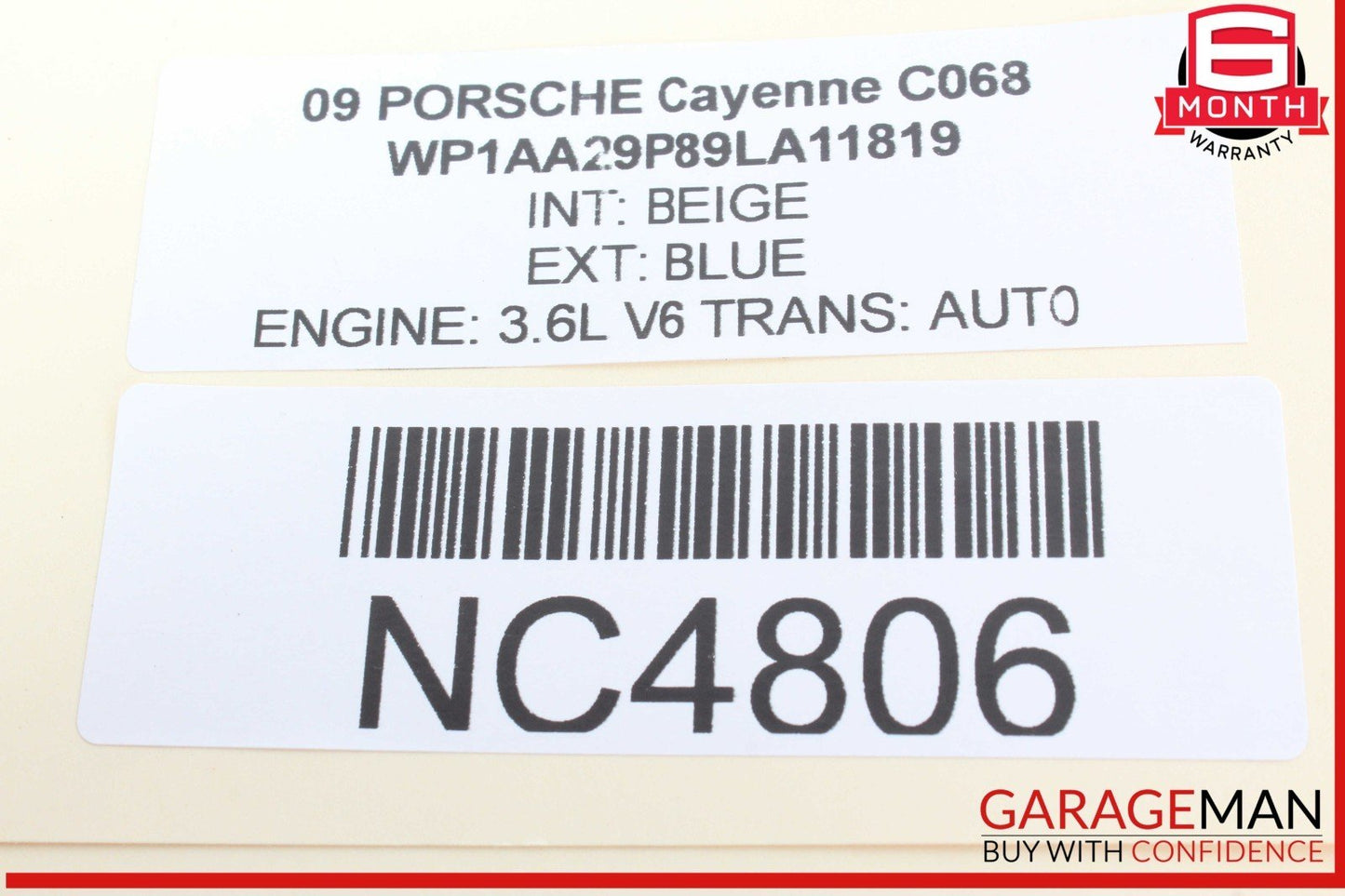 03-10 Porsche Cayenne 955 957 Steering Column Combination Switch Assembly OEM