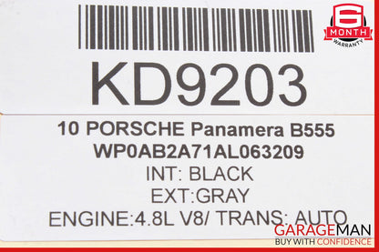 10-15 Porsche Panamera 970 Rear Left Center Console A/C AC Air Vent Trim OEM