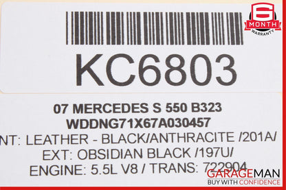 07-13 Mercedes W221 S550 S450 Rear Right Door Lock Latch Actuator 2217301235 OEM