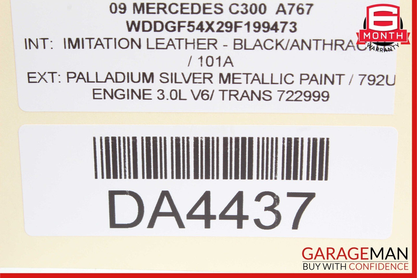 08-14 Mercedes W204 C300 Front Left Side Curved Wishbone Control Arm