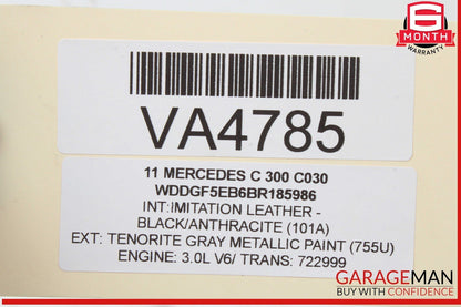 08-11 Mercedes W204 C300 Left Side Engine Camshaft Cam Shaft Intake OEM