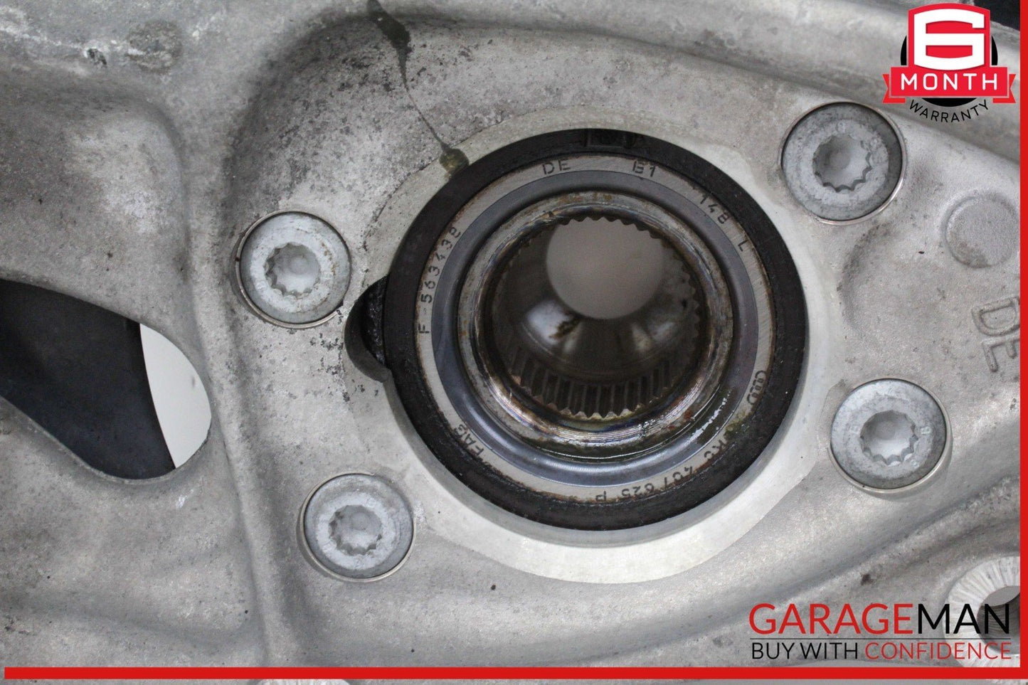 11-18 Audi A8 S8 Front Right Side Spindle Knuckle Wheel Hub 4H0407242L OEM