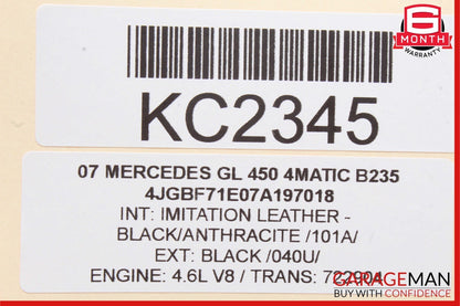 06-13 Mercedes X164 GL450 4MATIC Front Left Side Door Control Module OEM