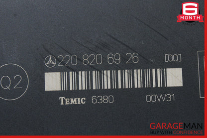 00-06 Mercedes W220 S500 S55 AMG Seat Control Module Front Right 2208206926 OEM