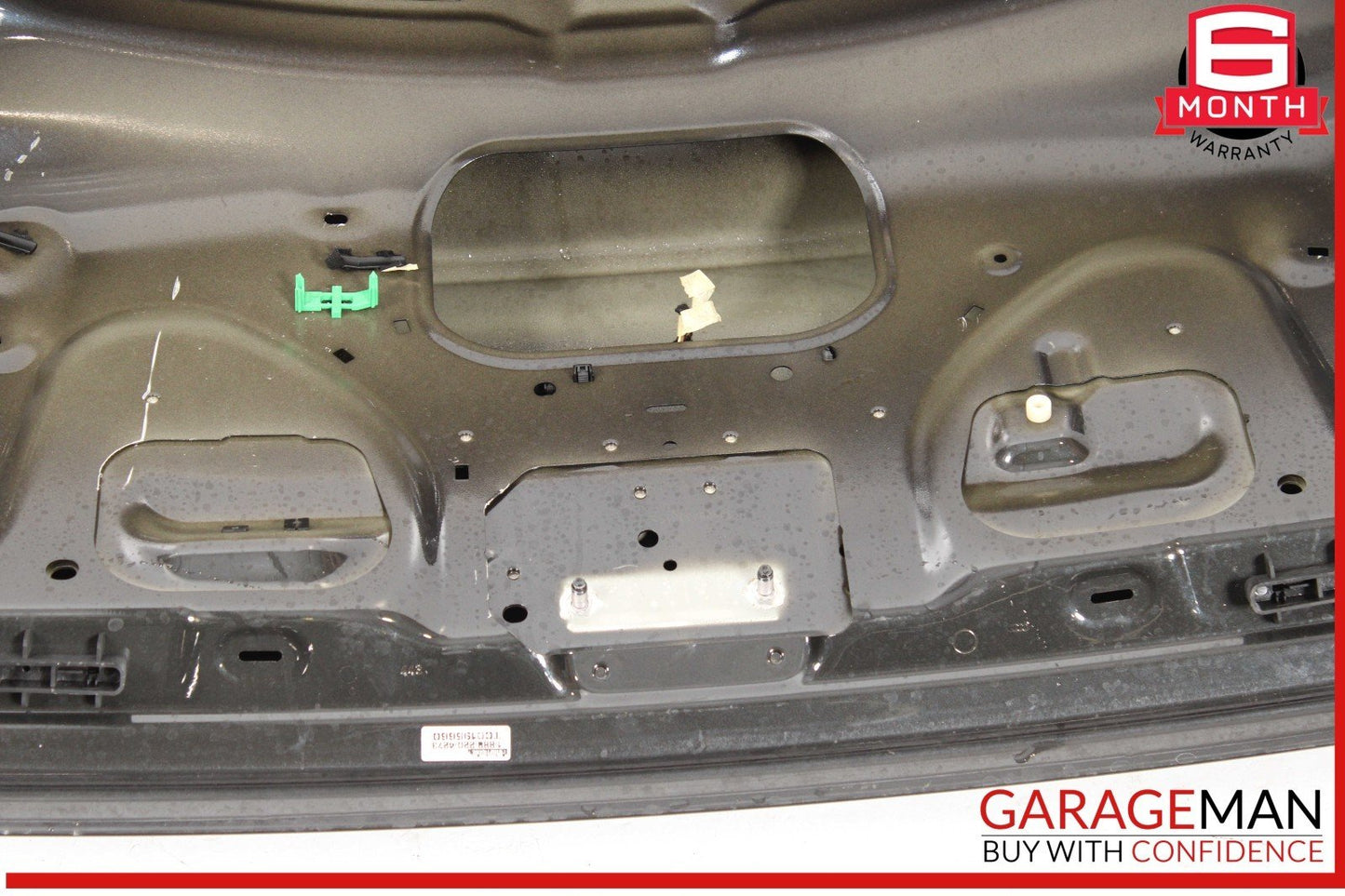 12-18 Audi A6 S6 Trunk Lid Panel Assembly Black OEM