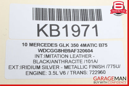 09-13 Mercedes GL350 ML550 GLK350 Right / Left Headrest Screen Monitor Display