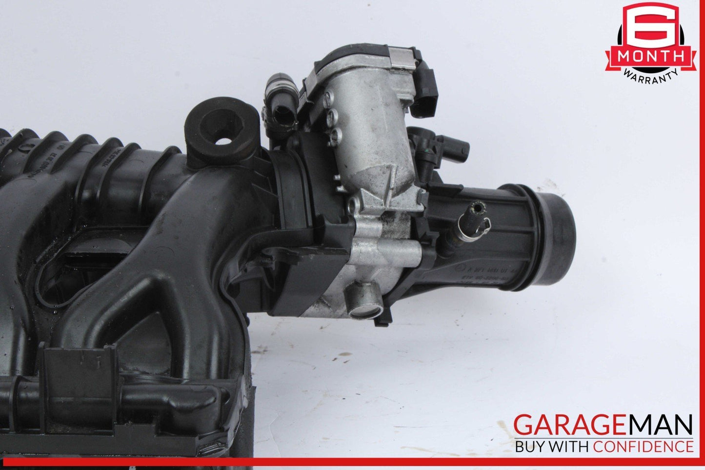 10-16 Mercedes W204 C250 CGI Engine Air Intake Manifold w/ Throttle Body OEM