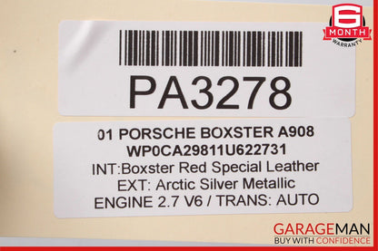 99-01 Porsche Carrera 911 996 Boxster 986 Fuel Gas Tank 99620102103 OEM