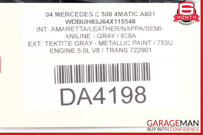 03-06 Mercedes W211 E500 Rear Right & Left Side Door Audio Sound Speaker Set OEM