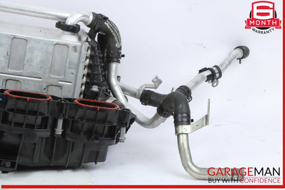 Mercedes X166 GL450 Air Intake Manifold Distributor Engine Intercooler Radiator