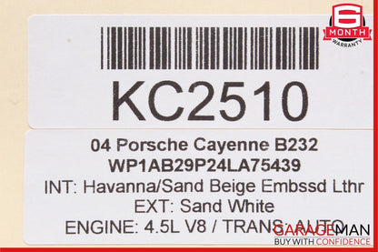 03-10 Porsche Cayenne 955 957 Front Right Side Seat Adjustment Memory Module OEM