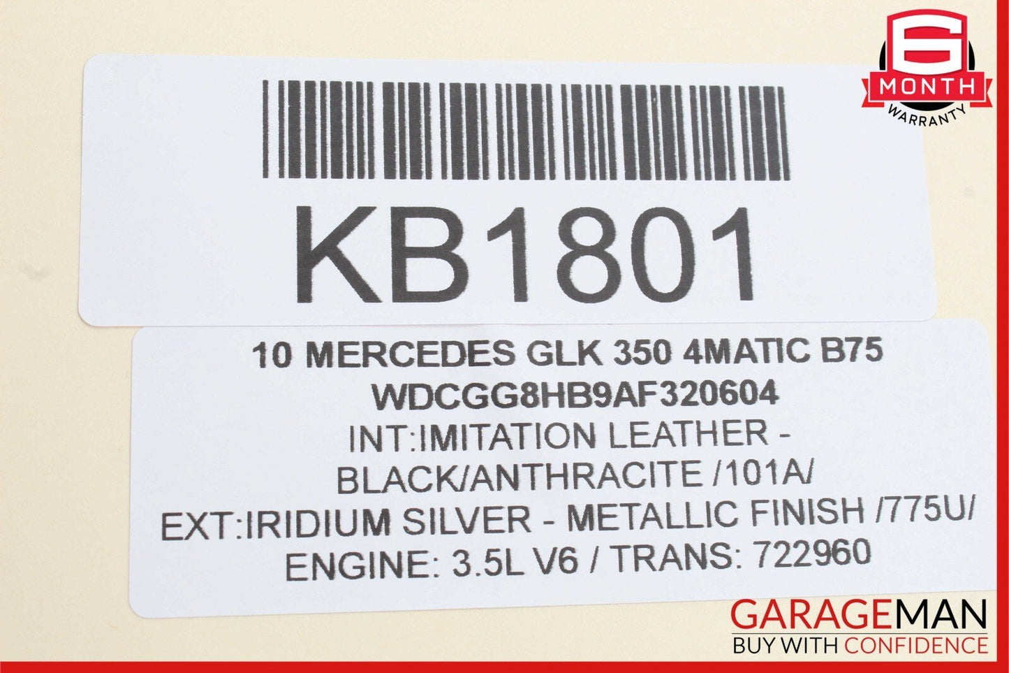 08-15 Mercedes X204 GLK350 C300 Front Right / Rear Exterior Door Handle Silver