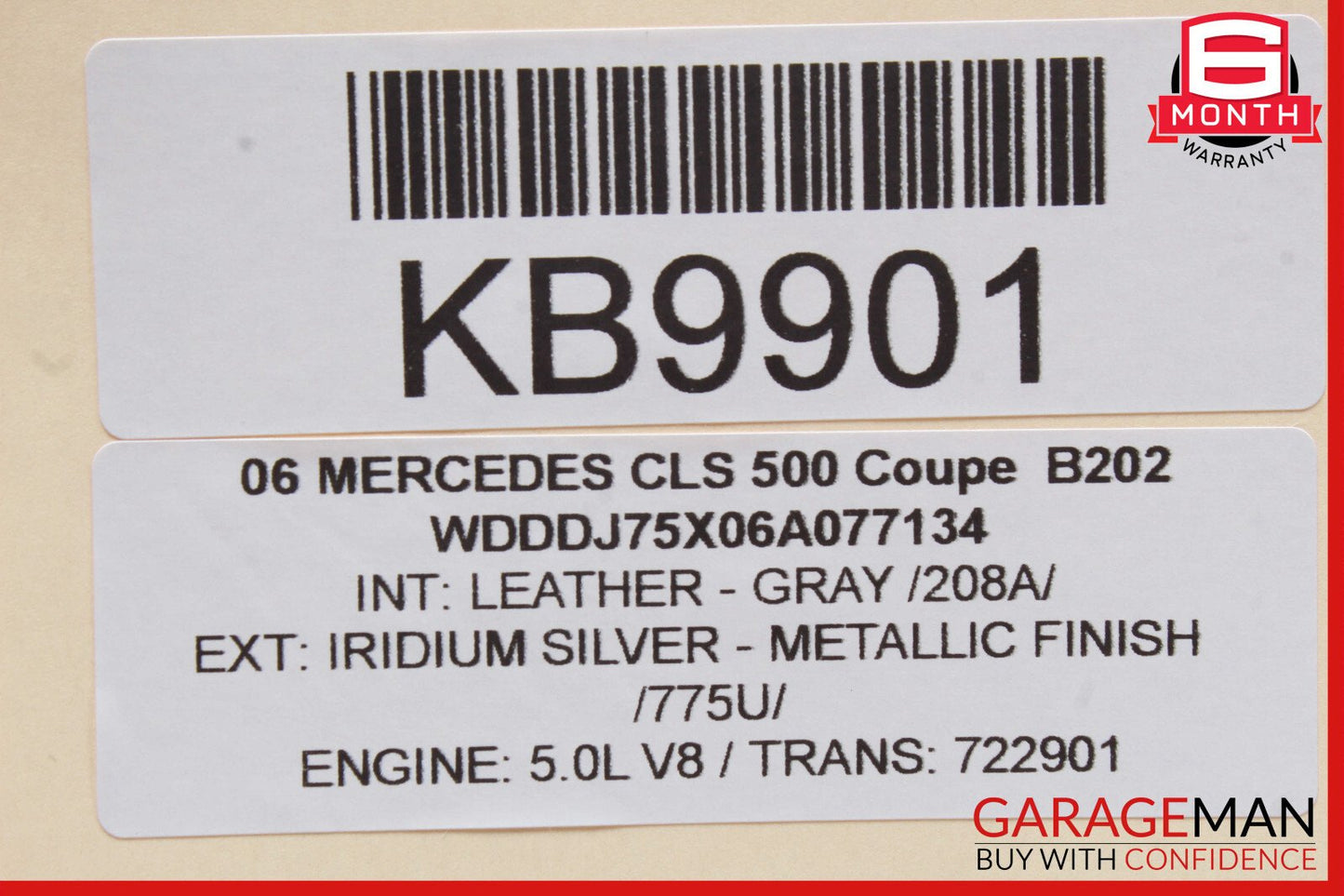 06-08 Mercedes W219 CLS500 CLS550 Parktronic Control Module PDC 2195450332 OEM