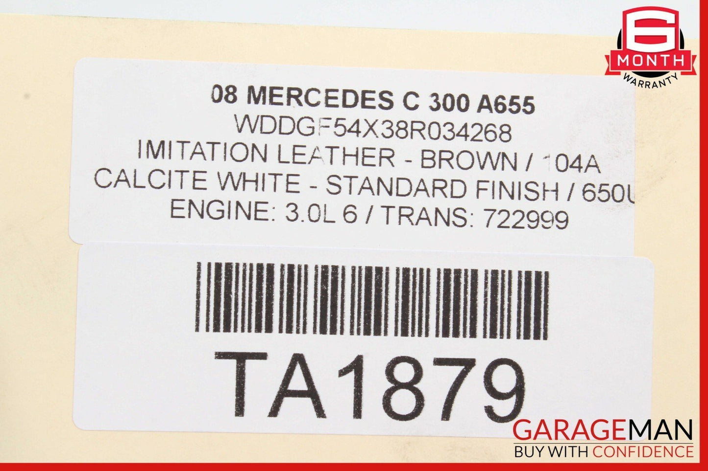 08-14 Mercedes W204 C300 C350 RWD Front Left Side Curved Wishbone Control Arm