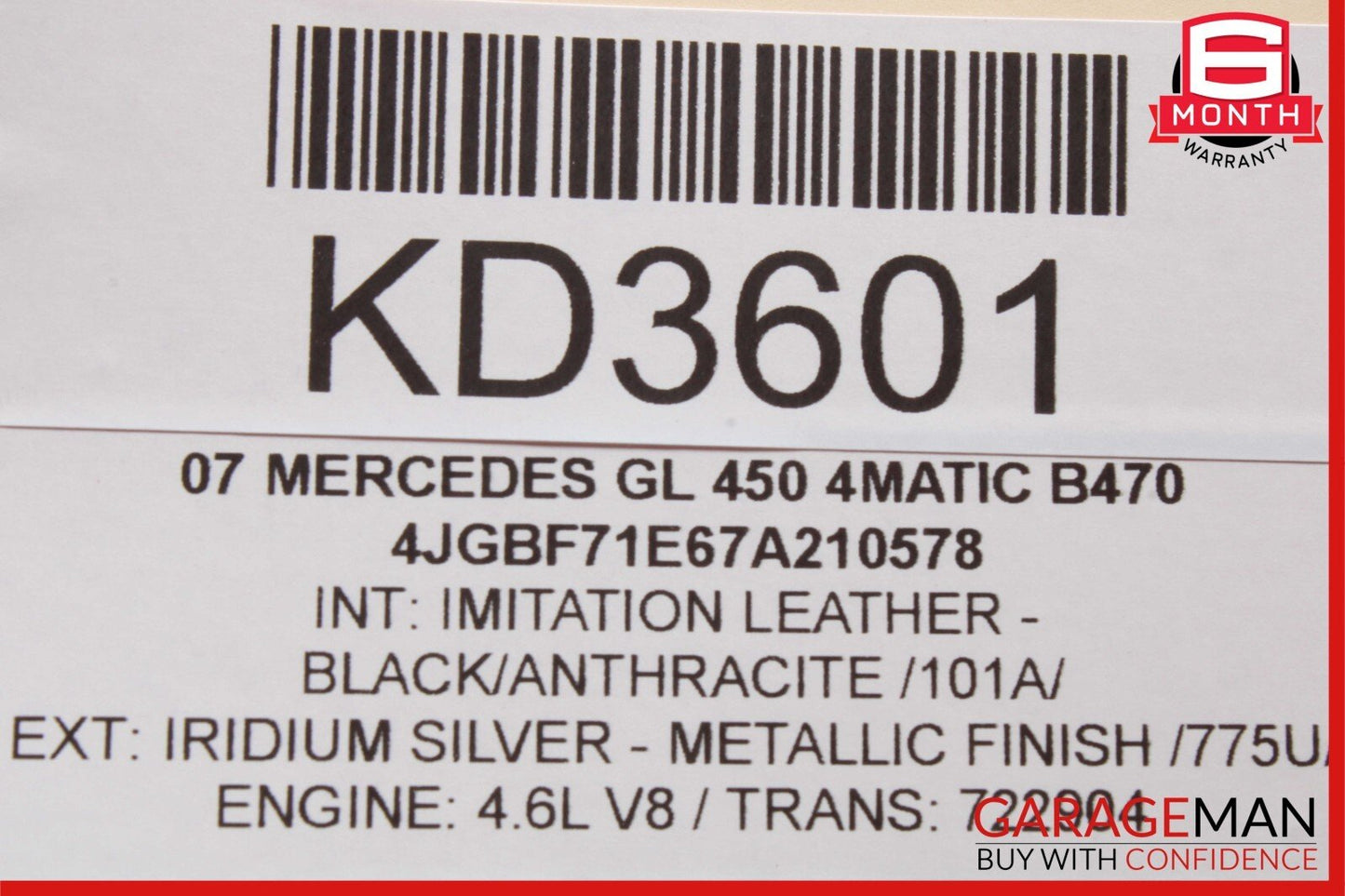 03-12 Mercedes X164 GL450 CLK350 Sirius Satellite Radio Receiver 1698270162 OEM