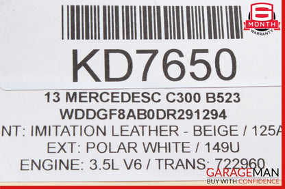 06-15 Mercedes W204 C300 CLK350 E350 Right Side Engine Cylinder Head Cover OEM