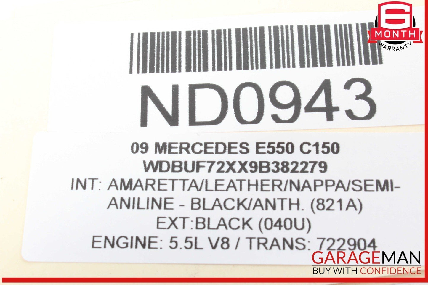 03-11 Mercedes W211 E550 Keyless Go Entry Control Module 2118203985 OEM