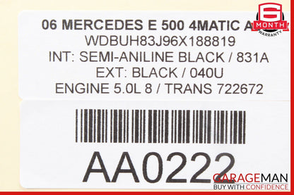 03-09 Mercedes W211 E350 E550 Front Right Passenger Door Controller Module Unit