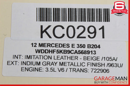 08-18 Mercedes W212 E350 CLS550 CLS400 Rear Left Side Door Lock Latch Actuator