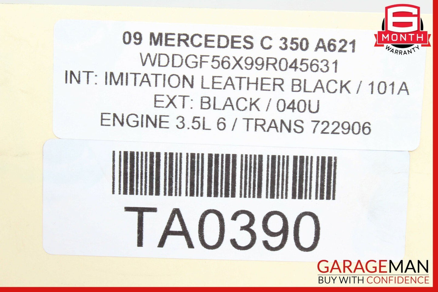 08-14 Mercedes W204 C250 C350 Rear Left / Right Upper Suspension Control Arm