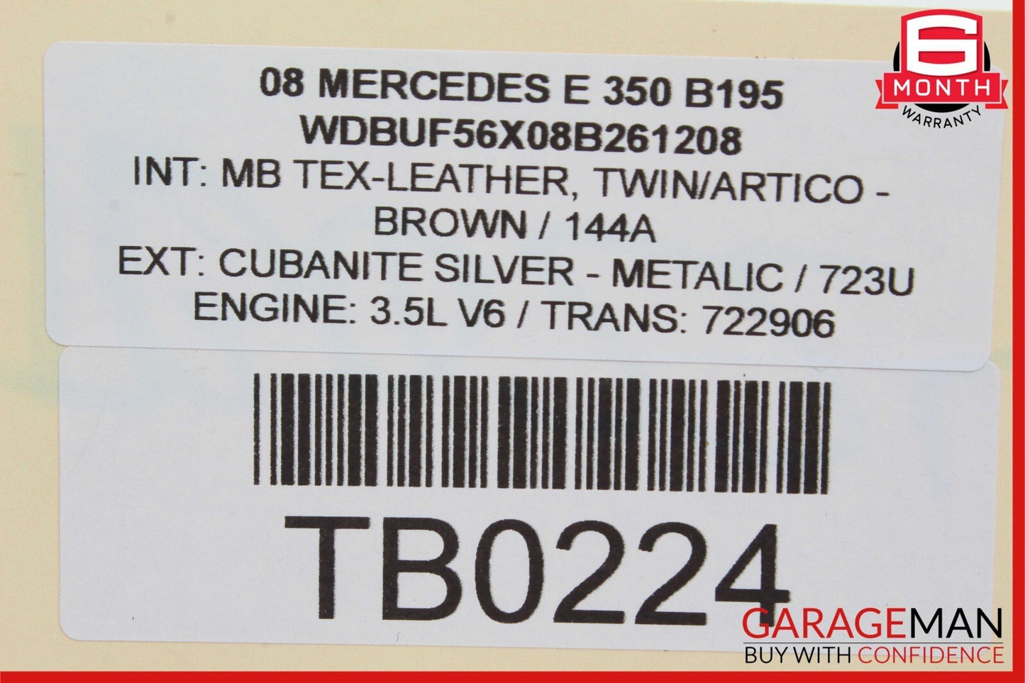 03-11 Mercedes W211 E350 E500 Front Right Passenger Side Lower Control Arm OEM