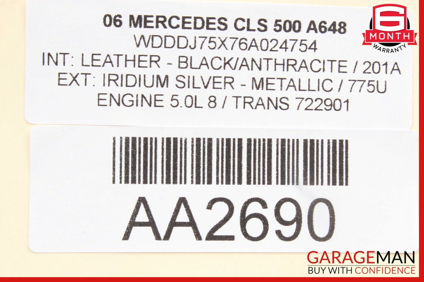 03-11 Mercedes CLS500 E350 Anti Theft Security Alarm Control Controller Module