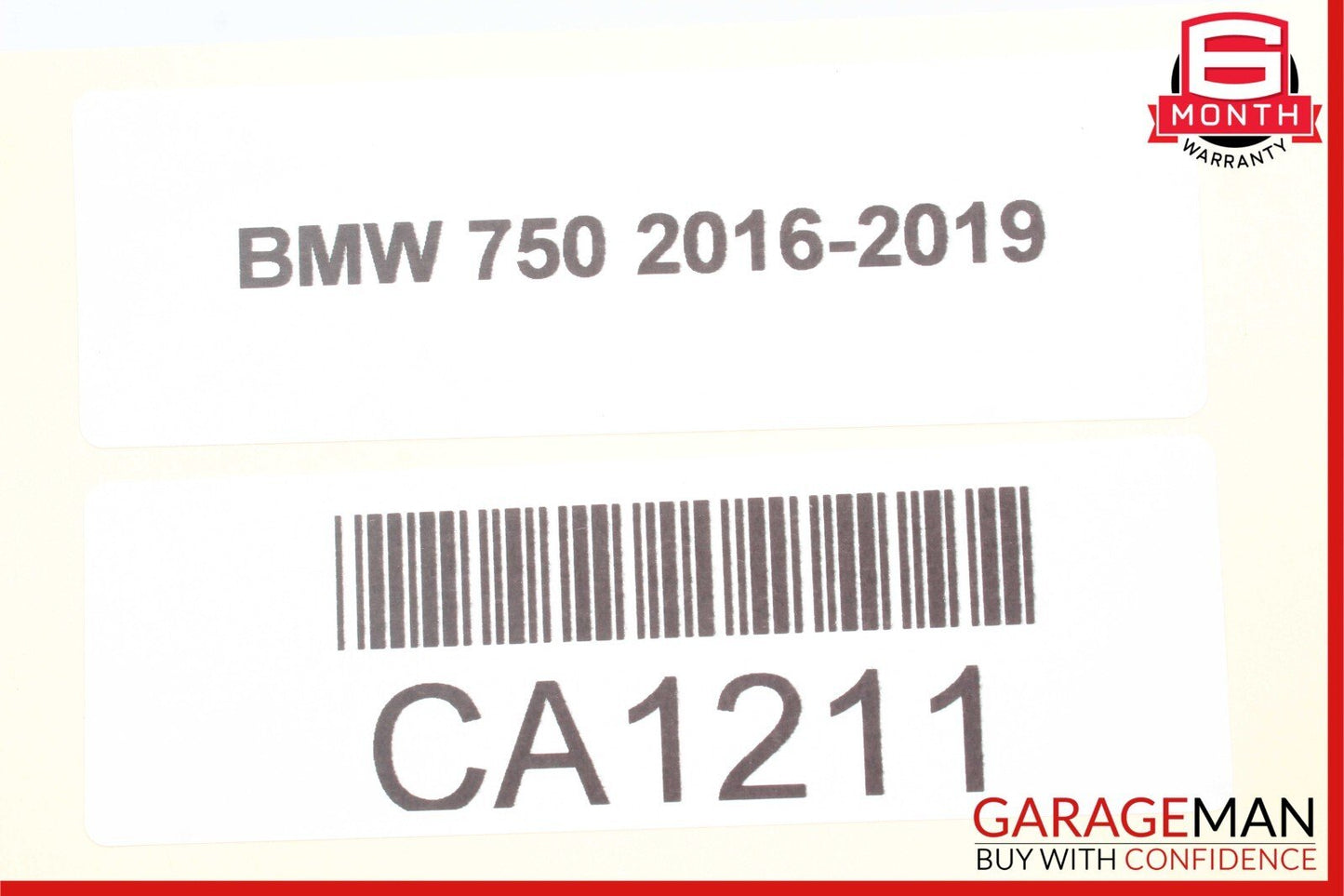 16-19 BMW 750i 740i Rear Left Driver Side C Pillar Trim Seat Bolster Cover OEM