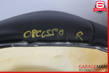 07-10 Mercedes W216 CL550 Front Right Side Bottom Lower Seat Cushion Black OEM