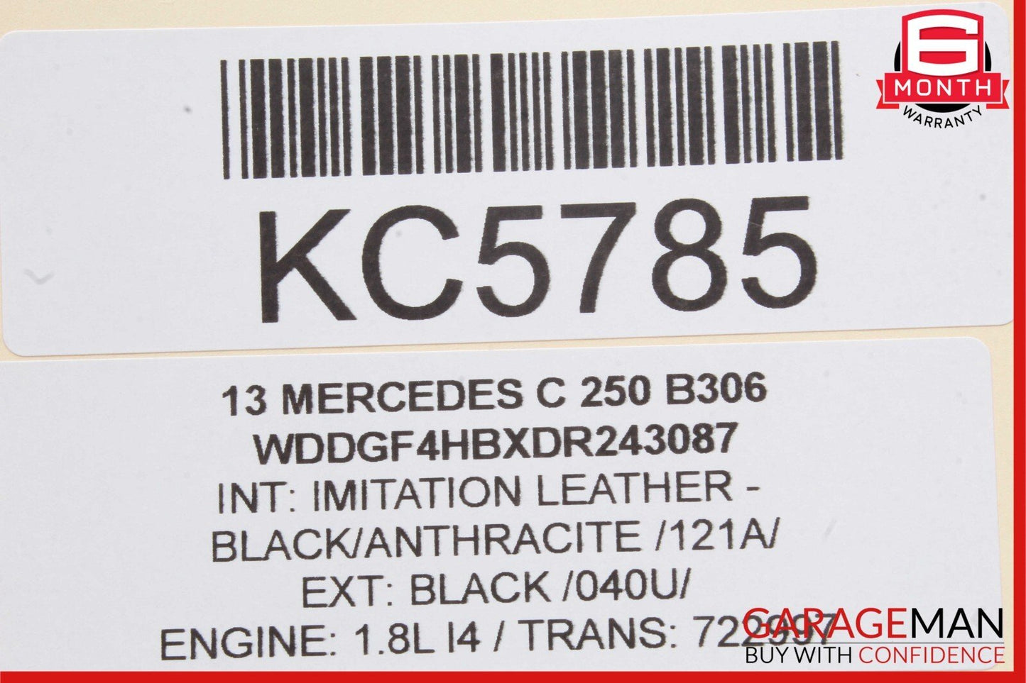 08-16 Mercedes C300 C250 E550 Front Right Side Door Window Regulator Motor Unit