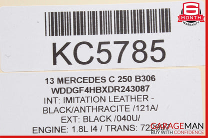 08-16 Mercedes C300 C250 E550 Front Right Side Door Window Regulator Motor Unit