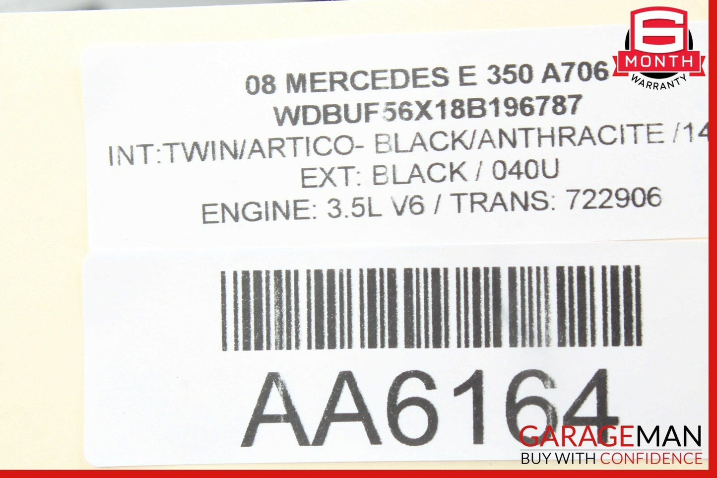 06-11 Mercedes W211 E350 Rear Right Door Control Module 2118703285 OEM