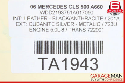 03-11 Mercedes SL550 CLS500 Rear Left / Right Side Suspension Upper Control Arm