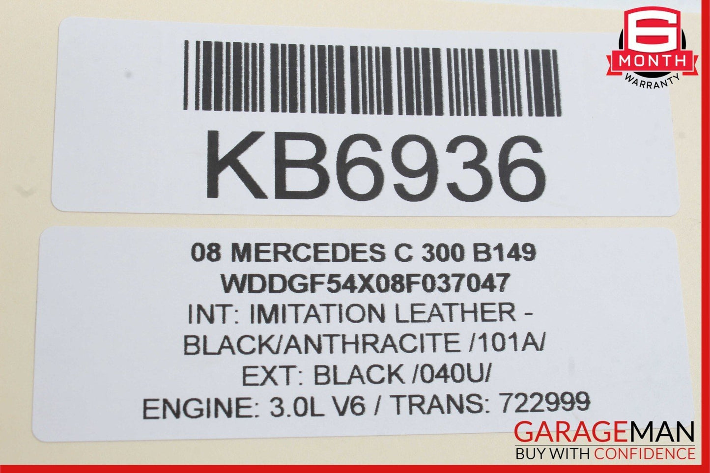 05-12 Mercedes W204 C300 C350 R350 Fuel Injector Rail w/ Fuel Injectors OEM